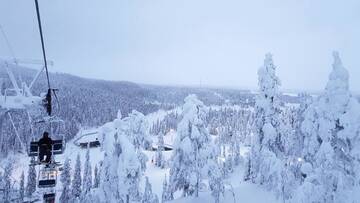 Фото номера Дом для отпуска Дома для отпуска Ylämaja - with a stunning view г. Рука 44