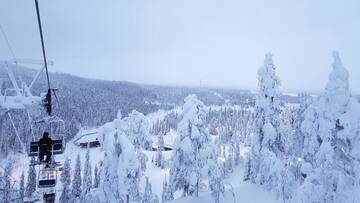 Фото номера Дом для отпуска Дома для отпуска Ylämaja - with a stunning view г. Рука 50