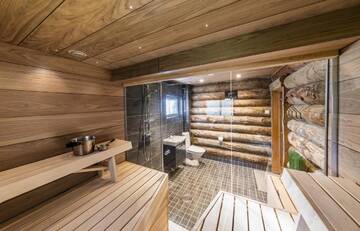 Фото номера Two-Bedroom Chalet with two sleeping lofts Шале RukanKelo г. Рука 11