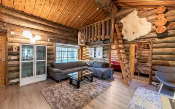 Фото номера Two-Bedroom Chalet with two sleeping lofts Шале RukanKelo г. Рука 18