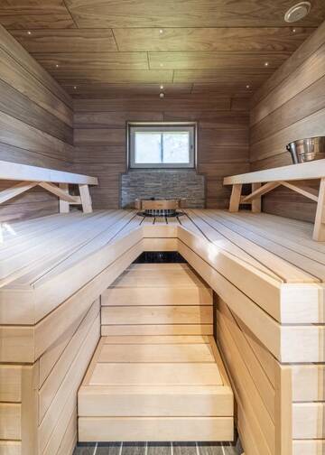 Фото номера Two-Bedroom Chalet with two sleeping lofts Шале RukanKelo г. Рука 13