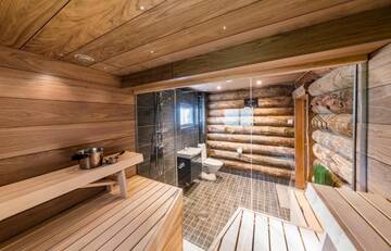 Фото номера Two-Bedroom Chalet with two sleeping lofts Шале RukanKelo г. Рука 23