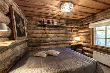 Фото номера Two-Bedroom Chalet with two sleeping lofts Шале RukanKelo г. Рука 9