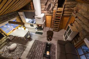 Фото номера Two-Bedroom Chalet with two sleeping lofts Шале RukanKelo г. Рука 7