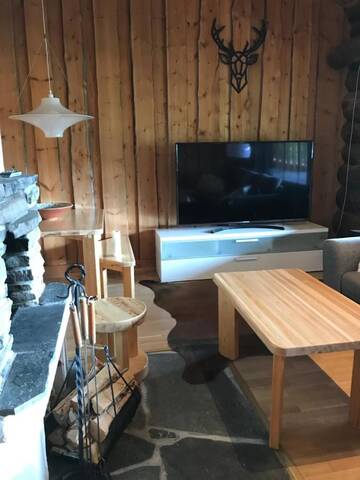 Фото номера Дом для отпуска с лофтом Дома для отпуска Chill Cave - logwood cottage г. Рука 13