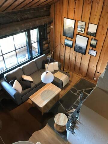 Фото номера Дом для отпуска с лофтом Дома для отпуска Chill Cave - logwood cottage г. Рука 7