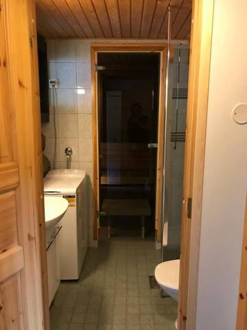 Фото номера Дом для отпуска с лофтом Дома для отпуска Chill Cave - logwood cottage г. Рука 31