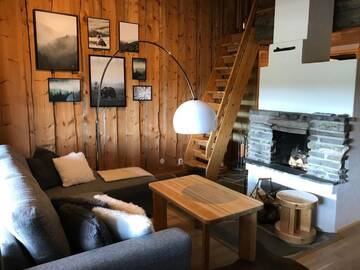 Фото номера Дом для отпуска с лофтом Дома для отпуска Chill Cave - logwood cottage г. Рука 32