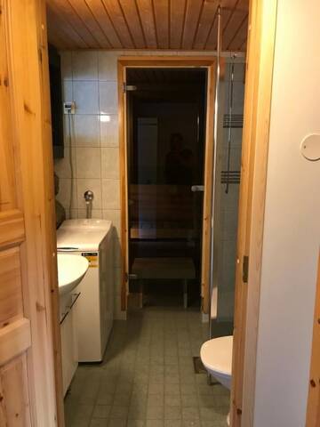 Фото номера Дом для отпуска с лофтом Дома для отпуска Chill Cave - logwood cottage г. Рука 10