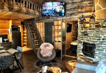 Фото номера Дом с 3 спальнями Дома для отпуска Ruka Chalet Plage Oliver г. Рука 79