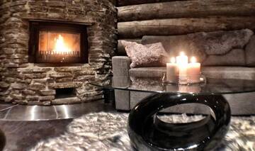 Фото номера Дом с 3 спальнями Дома для отпуска Ruka Chalet Plage Oliver г. Рука 59