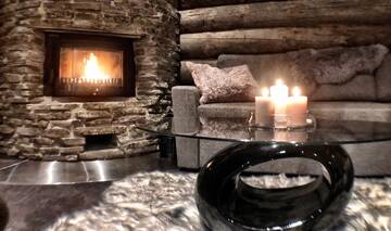 Фото номера Дом с 3 спальнями Дома для отпуска Ruka Chalet Plage Oliver г. Рука 7