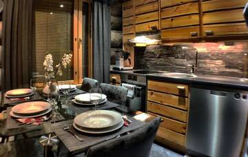 Фото номера Дом с 3 спальнями Дома для отпуска Ruka Chalet Plage Oliver г. Рука 61