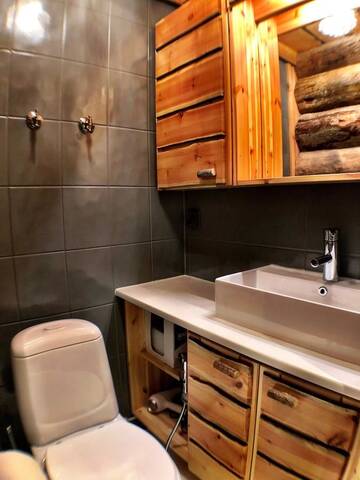 Фото номера Дом с 3 спальнями Дома для отпуска Ruka Chalet Plage Oliver г. Рука 36