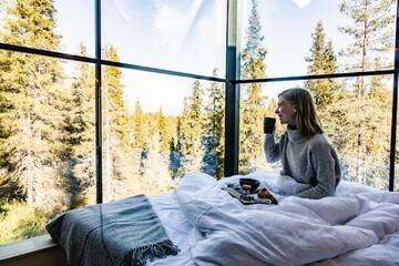 Фото номера Трехместный номер с окном Курортные отели Magical Pond Nature Igloos г. Рука 15