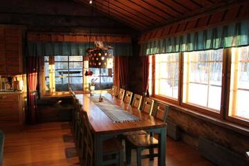 Фото номера Дом с 5 спальнями Шале Rukanhelmi Cottage г. Рука 14