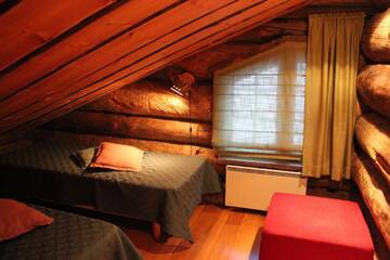 Фото номера Шале с 4 спальнями и сауной Шале Saaruantähti Cottage г. Рука 8