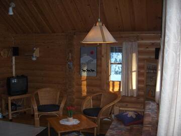 Фото номера Коттедж с 1 спальней и сауной Дома для отпуска Rukavalo Cottage г. Рука 51