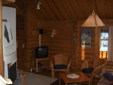 Фото номера Коттедж с 1 спальней и сауной Дома для отпуска Rukavalo Cottage г. Рука 53