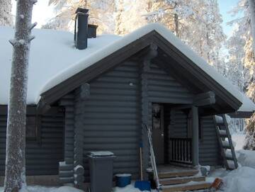 Фото номера Коттедж с 1 спальней и сауной Дома для отпуска Rukavalo Cottage г. Рука 54