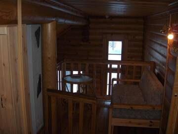 Фото номера Коттедж с 1 спальней и сауной Дома для отпуска Rukavalo Cottage г. Рука 11