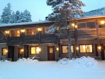 Фото номера Коттедж с сауной и 4 спальнями Дома для отпуска Ruka Safaris - Karhun Maja г. Рука 21