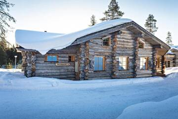 Фото номера Superior Seven-Bedroom Cottage with Sauna Дома для отпуска Rukan Salonkilomat г. Рука 13
