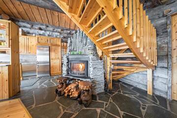 Фото номера Superior Seven-Bedroom Cottage with Sauna Дома для отпуска Rukan Salonkilomat г. Рука 2