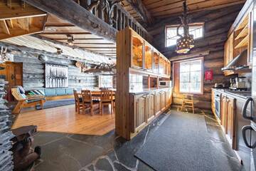 Фото номера Superior Seven-Bedroom Cottage with Sauna Дома для отпуска Rukan Salonkilomat г. Рука 7