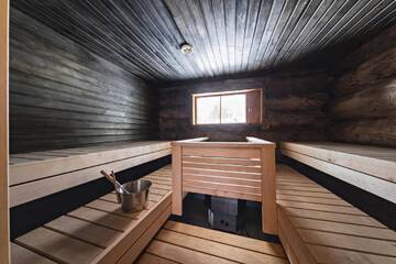 Фото номера Superior Seven-Bedroom Cottage with Sauna Дома для отпуска Rukan Salonkilomat г. Рука 4