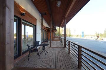 Фото номера Улучшенные апартаменты с сауной Апарт-отели Rukariutta Apartments г. Рука 5