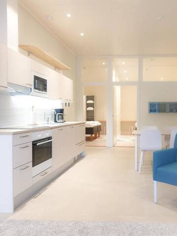Фото номера Улучшенные апартаменты с сауной Апарт-отели Rukariutta Apartments г. Рука 13