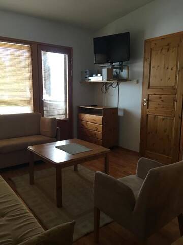 Фото номера Апартаменты с 2 спальнями и сауной Апарт-отели Rukariutta Apartments г. Рука 24