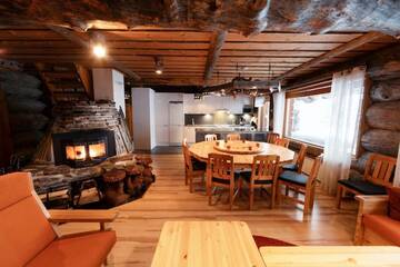 Фото номера Large Standard Chalet Дома для отпуска Rukan Salonki Chalets г. Рука 7
