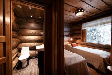 Фото номера Large Standard Chalet Дома для отпуска Rukan Salonki Chalets г. Рука 14