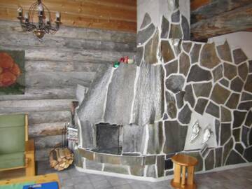 Фото номера Коттедж с 5 спальнями и сауной Дома для отпуска Rukajärven Kelopirtit Cottages г. Рука 9