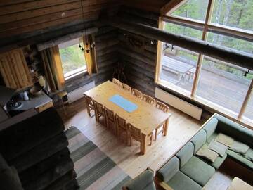Фото номера Коттедж с 5 спальнями и сауной Дома для отпуска Rukajärven Kelopirtit Cottages г. Рука 37
