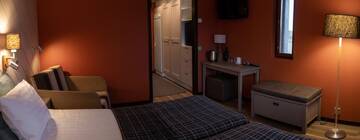 Фото номера Улучшенный двухместный номер с 2 отдельными кроватями Отель Hotel Rukatonttu г. Рука 14