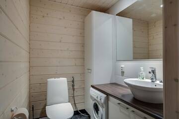 Фото номера Апартаменты с 2 спальнями и сауной Дома для отпуска Rukankarhu Apartment II г. Рука 16