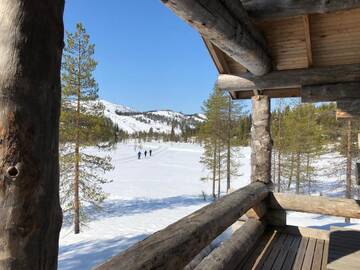 Фото номера Four-Bedroom Cottage with Sauna - Vapatie 6 Дома для отпуска Rukakaiku Cottages г. Рука 7