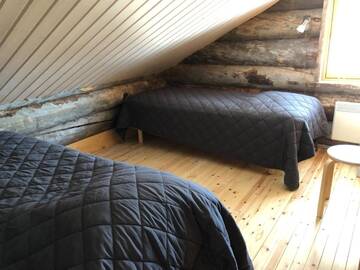 Фото номера Four-Bedroom Cottage with Sauna - Vapatie 6 Дома для отпуска Rukakaiku Cottages г. Рука 12