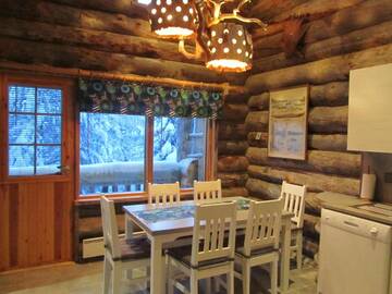 Фото номера Two-Bedroom Cottage with Sauna - Saarua-ahontie 18 Дома для отпуска Rukakaiku Cottages г. Рука 4