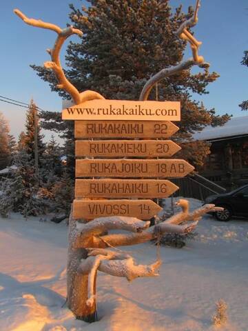 Фото номера Two-Bedroom Cottage with Sauna - Saarua-ahontie 18 Дома для отпуска Rukakaiku Cottages г. Рука 30