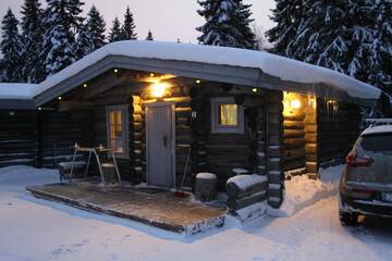 Фото номера Коттедж с 1 спальней Шале Mökki Cottages RukaTupa г. Рука 18