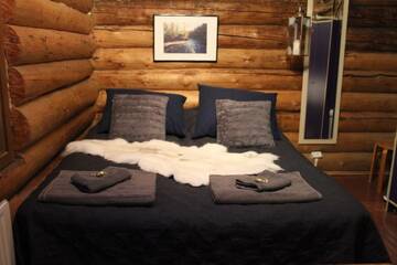 Фото номера Коттедж с 1 спальней Шале Mökki Cottages RukaTupa г. Рука 12