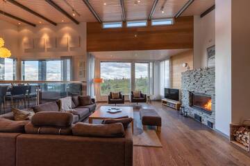 Фото номера Вилла Делюкс Виллы Rukavuorenhuippu Apartment г. Рука 7