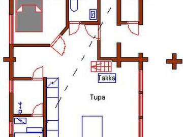 Фото номера Дом для отпуска Дома для отпуска Holiday Home Rukannaava 1b12 г. Рука 6