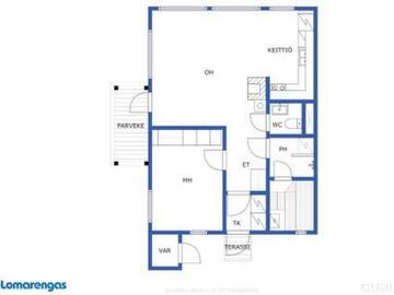 Фото номера Дом для отпуска Дома для отпуска Holiday Home Karhunvartijan linna a1 г. Рука 12