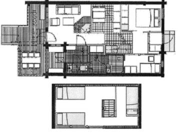 Фото номера Дом для отпуска Дома для отпуска Holiday Home Topinranta 9 b г. Рука 23