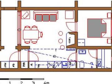 Фото номера Дом для отпуска Дома для отпуска Holiday Home Kuontijärvi b г. Рука 7